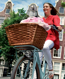 Verkoop van fietsmanden